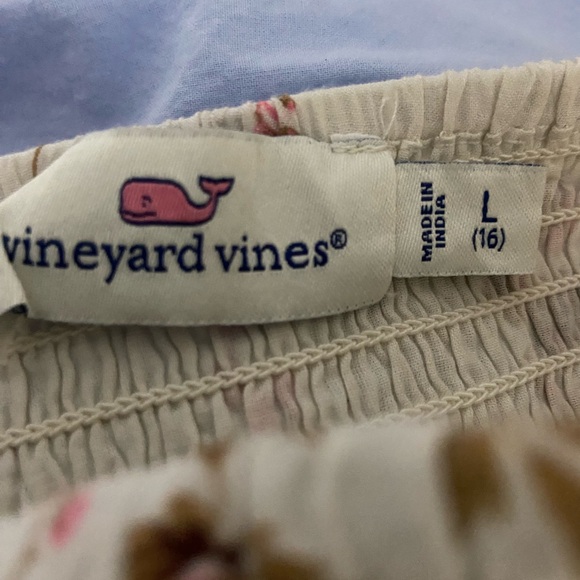 Vineyard Vines Floral Cream Dress - Picture 9 of 10